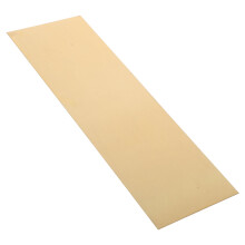 Messingblech 30 x 10 x 0,05 cm, goldfarben