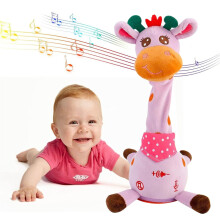 Tanzendes, sprechendes Giraffen-Plüschtier