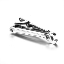 Wrench Shape Tie Clip Holder Clasp Bar Pin Mens Accessories