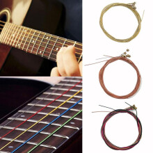Replacement Steel Acoustic Guitar Strings Folk Rustproof new