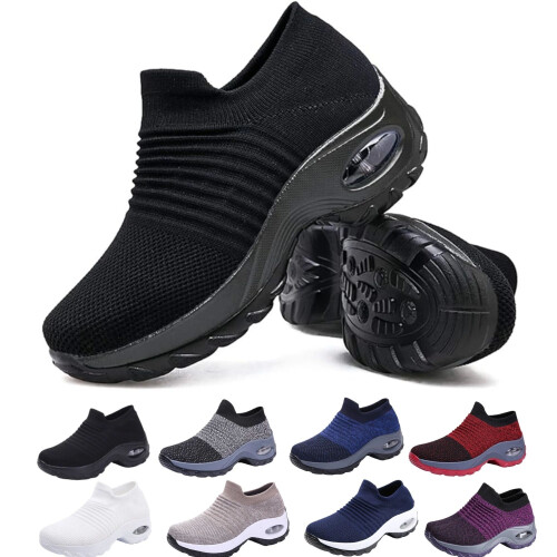 Γυναικεία slip-on αθλητικά παπούτσια για περπάτημα, ορθοπεδικά, άνετα αθλητικά