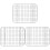 3Pièces Grille De Cuisson 304 Acier Inoxydable Support Four Argent 4