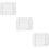 3Pièces Grille De Cuisson 304 Acier Inoxydable Support Four Argent 11