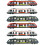 6Pièces Ensemble Train Jouet Éducatif Durable Jeu Enfant 7
