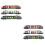 6Pièces Ensemble Train Jouet Éducatif Durable Jeu Enfant 8