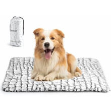 Self Warming Cat Bed, 30" x 20" Ultra Soft Cat Dog Pet Heating Pad for Indoor Outdoor, Non-Slip Heated Dog Mat Thermal Blanket