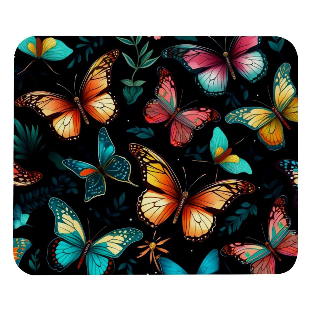 Butterfly Mouse Pad Smooth Surface 1Pc 9152228913349