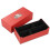 PIT66 Coin Slabs Storage Box Intercept Shield for 50 Certified Coins Holders (Red) 1