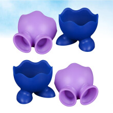 Silikon-Eierbecher für gekochte Eier (4er-Pack)