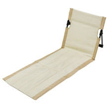 Folding Camping Chair with Backrest Portable 1 Piece