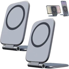 Supporto magnetico per telefono da auto, sottile e pieghevole.
