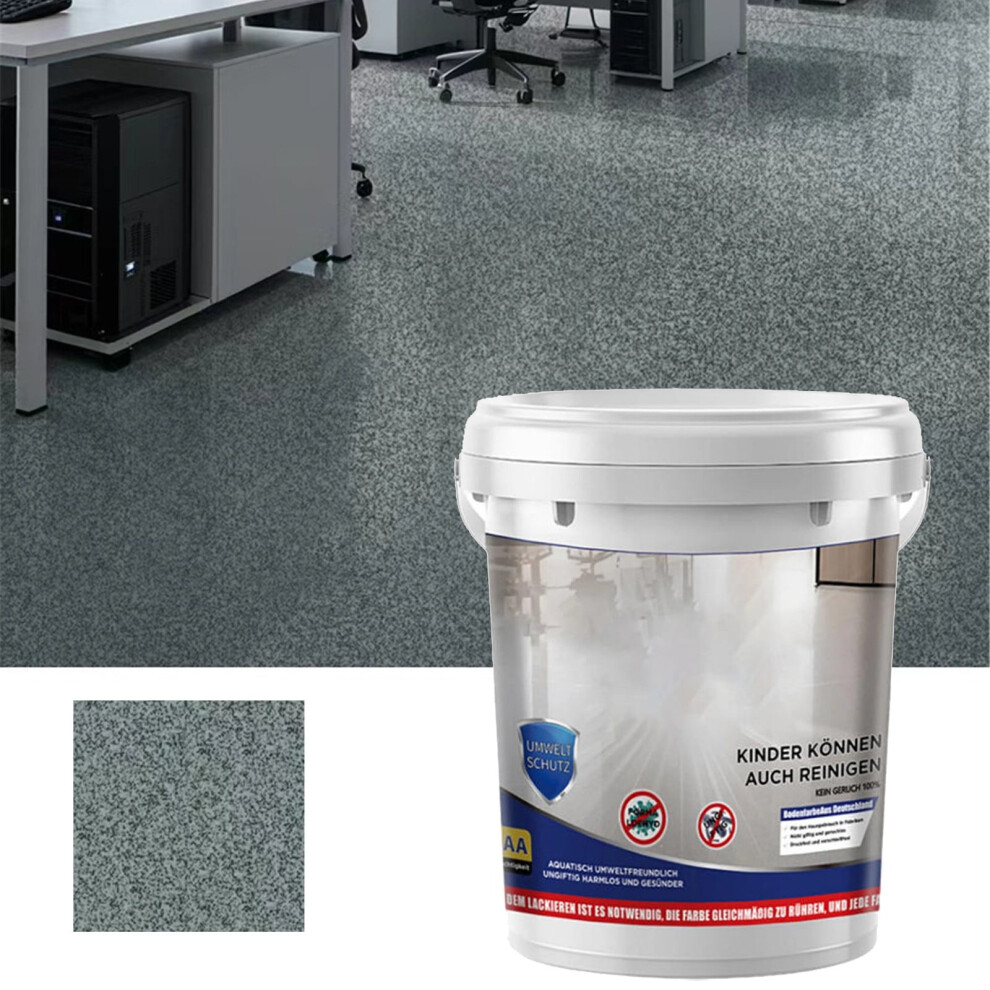 Epoxy Floor Paint, High-Gloss Marble Effect Epoxy Floor Coating, Waterproof Water-Based, For Concrete And Garage Interior Or Exterior 9426043141110