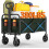 Foldable Utility Wagon Cart 380 lbs All-Terrain Wheels 1