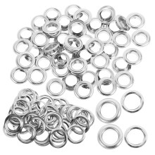 Zestaw przelotek metalowych okrągłych 12 mm 200 szt.