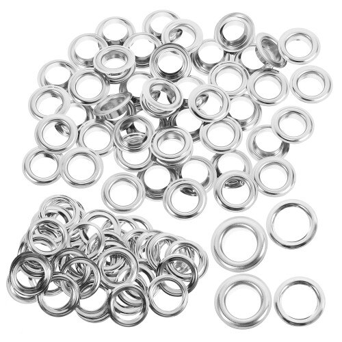 Sada kovových priechodiek okrúhla 12 mm 200 ks