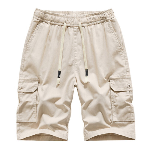 Σορτς Cargo για Άνδρες Casual Pure Color Outdoors Pocket Beach Workshop Σορτς Cargo για Άνδρες S-4XL