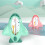 2Pièces Thermomètres Bébé Vert Adorables Pour Bain Température 4