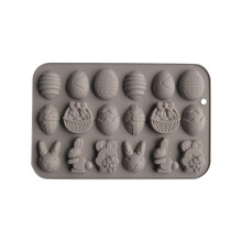 Décorations de Pâques : Moules à œufs en forme de lapin pour la pâtisserie maison, gâteaux et chocolats, parfaits pour une fête sur le thème