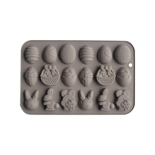 Easter Decor Easter Mould Various Bunny Egg Shaped for Diy Baking Cake Chocolate for Easter Themed Party
