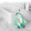 2Pièces Thermomètres Bébé Vert Adorables Pour Bain Température 7