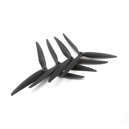 10 1 Par de Hélices Tracker 10 Polegadas 1050-3 Hélice de 3 Pás 1050 Tracker PC Fibra de Vidro Carbono Nylon Hélices Multirotor Máquina de