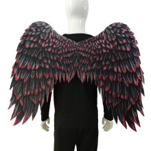 Non-Woven Fabric Angel Wings Suitable for Men and Women Decorative Festive Party Wings Halloween Cosplay Costumes Accessories
