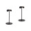 2Pièces Support Casque De Bureau Noir Pratique Stable Moderne 4