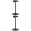 2Pièces Support Casque De Bureau Noir Pratique Stable Moderne 5
