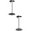 2Pièces Support Casque De Bureau Noir Pratique Stable Moderne 7