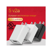 5V 2A USB Wall Charger One Port Home Travel Plug Charging Block Cube Power Adapter Replacement For Phone