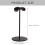 2Pièces Support Casque De Bureau Noir Pratique Stable Moderne 11