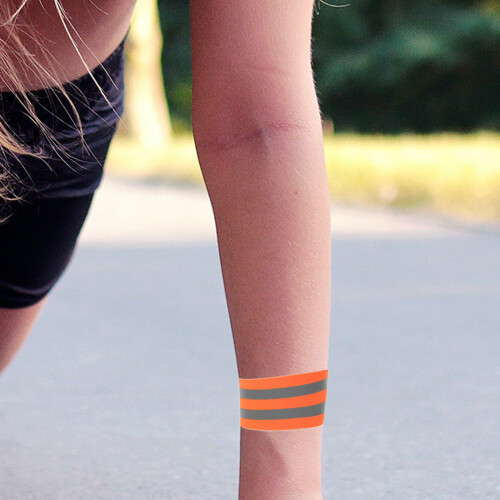 16Pièces Brassards Réfléchissants Pour Running Cyclisme 2