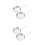 4Pièces Éteignoirs Bougies Acier Inoxydable Argent Multifonction 6