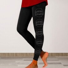 St. Patrick's Day-leggings för kvinnor Trendiga shamrockmönster med hög midja, stretchleggings i plusstorlek, träningsyogabyxor
