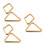 6Pièces Rangement Billard Bois Beige Triangle Stable Pour Table Pool 8
