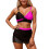 Costume da bagno tankini da donna, due pezzi, modesto 1