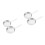 4Pièces Éteignoirs Bougies Acier Inoxydable Argent Multifonction 10