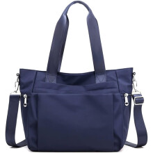 Naisten nailoninen kangaskassi, vedenpitävä monitoiminen olkalaukku, kevyet matkalaukut