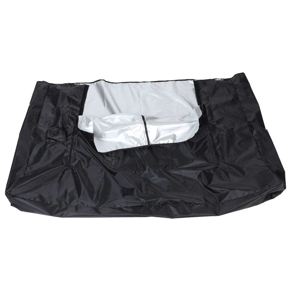 Worgeous Outdoor Tv Screen Cover 55-58 Inch Waterproof Tv Cover Oxford Cloth Dustproof Cover For Outdoor Led Lcd Plasma Tv Screens 9482726775461