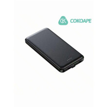 Ultraslanke powerbank van 10000 mAh: 20000 mAh Type-C-ingang, 2 uitgangen, compatibel met iPhone 15/14/13/12/11 en Samsung S20