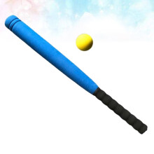 Blue Kids Baseball Set for Playing Made of Plastic Improves Batting Skills Great for Backyard Fun 1Pcs