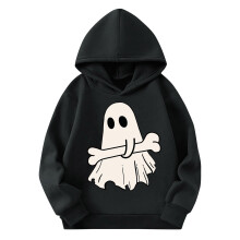 Mädchen Langarm-Kapuzenpullover, dicker Grafik-Hoodie, süßer Pullover, Kinder-Hoodie