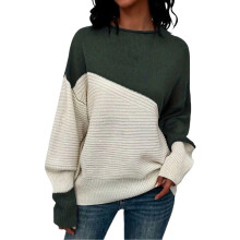 Dames casual los gebreide trui met lange mouwen