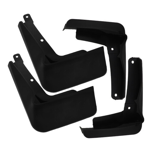 OUNONA Auto-Schmutzfänger-Set, 4-teilig, schwarz