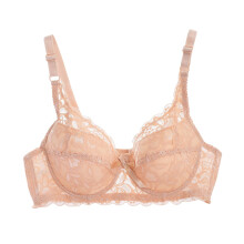 BHs für Damen, Spitze mit Farbe, sexy doppelreihiger Push-up-BH, Größen M-3XL