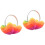 2Pièces Protège-Oreilles En Coloré Hiver Pour 4