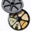 AUQ Muffin Pan, Σιλικονούχο Muffin Pan με Σχεδιασμό Έξι σε Ένα, Οικογενειακά Γεύματα και 1