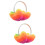 2Pièces Protège-Oreilles En Coloré Hiver Pour 7