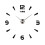 Oversized Large Wall Clock Big Clocks for Living Room Black 1