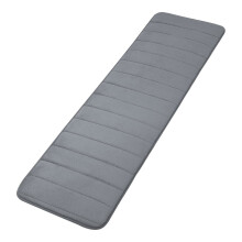 Covoraș din spumă cu memorie, absorbant de apă, fără miros, lavabil la mașină, compatibil cu dușul din baie (15,7"  47,2", gri)